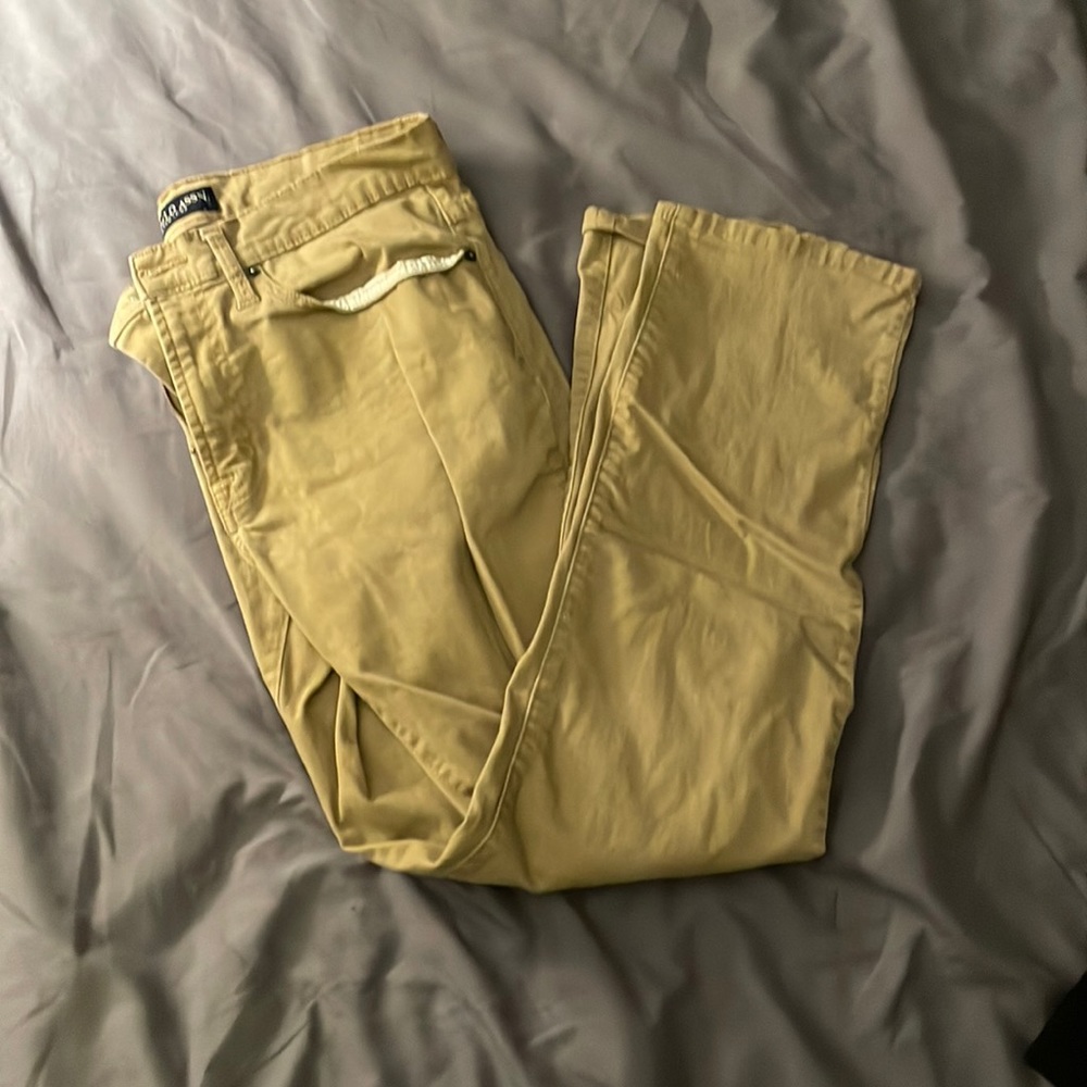 Mens Polo Khaki Pants